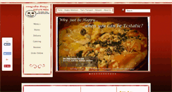 Desktop Screenshot of ecstaticpizza.com